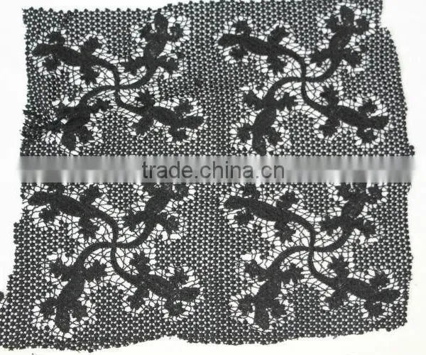 Embroidered Lace Fabric for Garment Trim