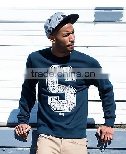 Screen Printing Logo Man Custom no Hood Sweatshirt photo-2