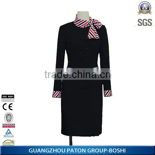 Guangzhou Factory OEM Type Top And Skirt Women Suit Ladies Blazer Suit photo-5