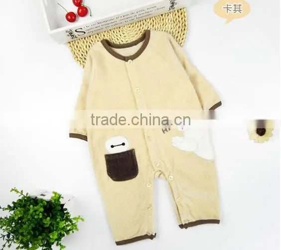 New Arrival Cute Design Cotton Jersey Fabric Baby Romper Baby Clothes photo-4