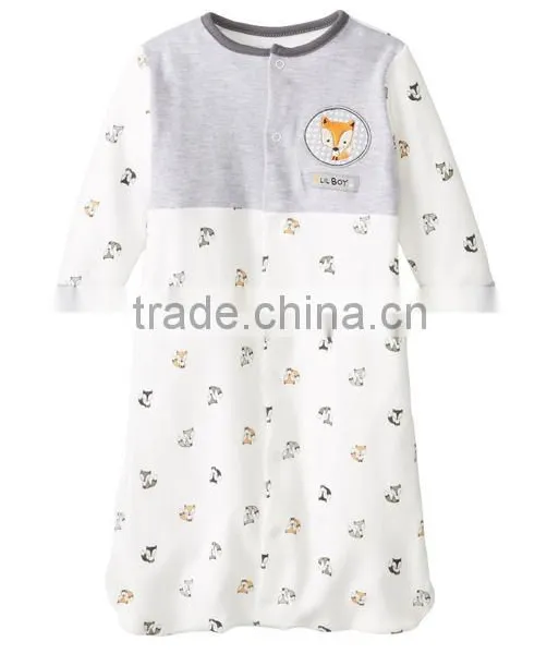 China Applique Wearable Cotton Baby Sleeping Sacks photo-2