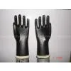 Supply Black PVC Coated Gloves Gauntlet 45cm