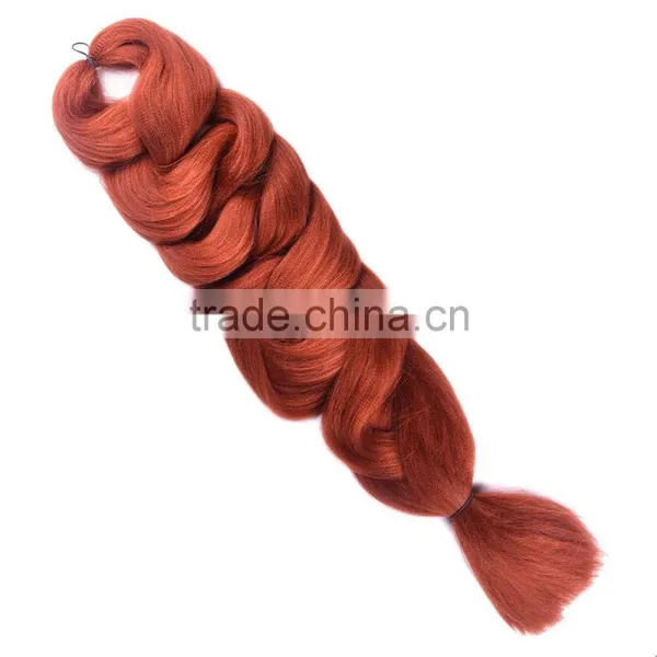 2016 Best Selling 165g Synthetic Ultra Braid Hair Crochet Braid With Human Hair Extenxion Jumbo Braid Hair photo-4