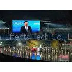 Outdoor Full Color Clear LEDDisplay Rental , Commercial Flexible LED Video Display