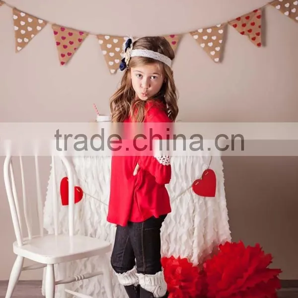 New Fashion Long Sleeve Lace Arms Girls Top Designs Latest Tops for Girls photo-2