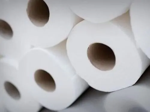 White Flushable Wood Pulp Sanitary Tissue Paper 100% Virgin Pulp