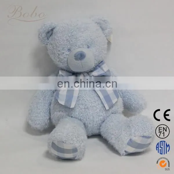 2014 Plush Toys Animals Blue Bear With Bow Tie Online at .com