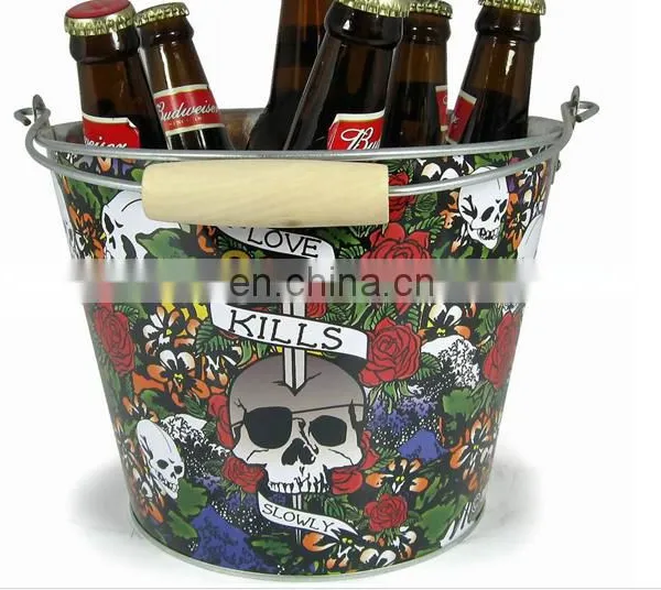 Stainless Steel Beer Bottle Cooler Ice Bucket With Customized Logo photo-3