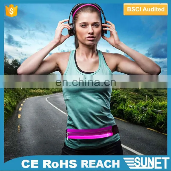 Hot Sale LED Light Outdoor Running Waterproof Cooler Fanny Pack