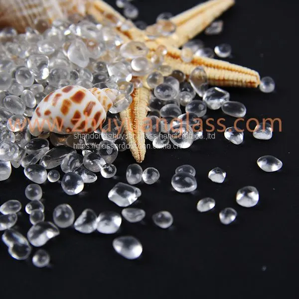 China Factory Swimming Pool Landscaping Decoration Crystal Glass Bead Aggregates