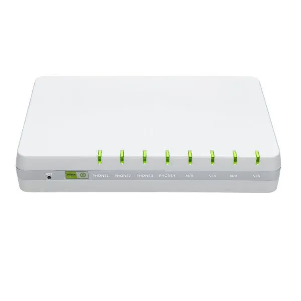 Flyingvoice OEM VOIP 4 Port Ata Rj45 to Rj11 Adapter With 1 LAN 1 WAN