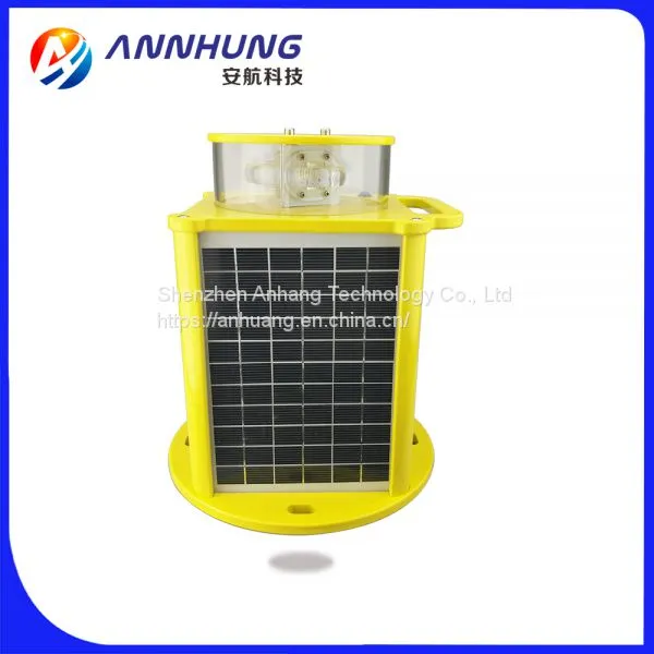 LED Marine Lanterns, Self-Contained High Intensity Marine Lanterns Four Adjustable Angles Solar Panels