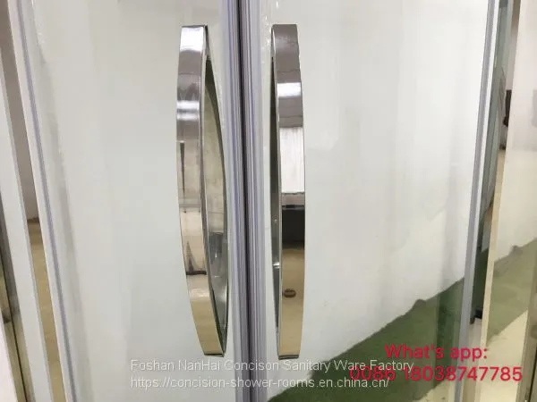 6mm Tempered Glass Shower Enclosure Quadrant Shape 2 Fixed Panels 2 Sliding Door photo-5