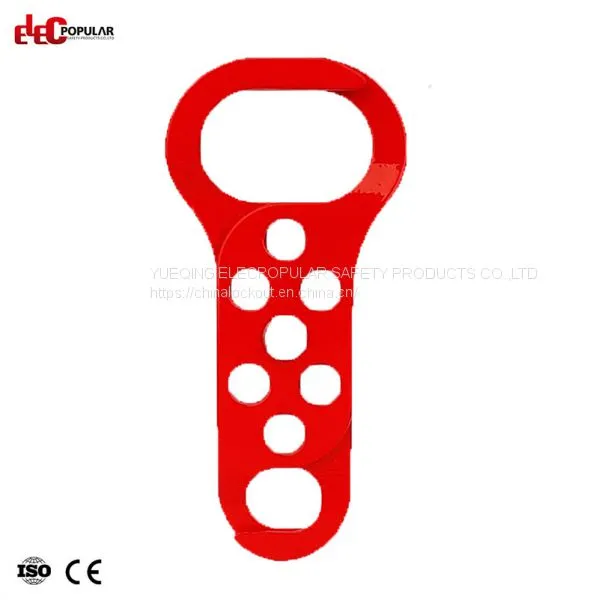 Six Holes Steel Hasp Lockout EP-8320 Lockout Hasps Steel Lockout Hasps