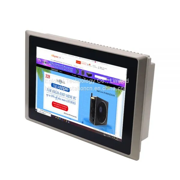 ALL in One Celeron J1900 Industrial Panel PC Windows 15'' Touch Screen Computer IP65 Waterproof Touch PC photo-3