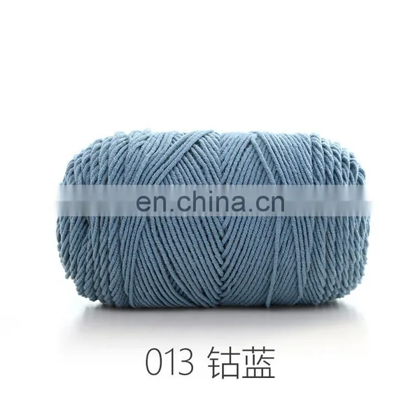 Rainbow Knitting Yarn In 55%Acrylic 45%Cotton Yarn For Children Gifts photo-4