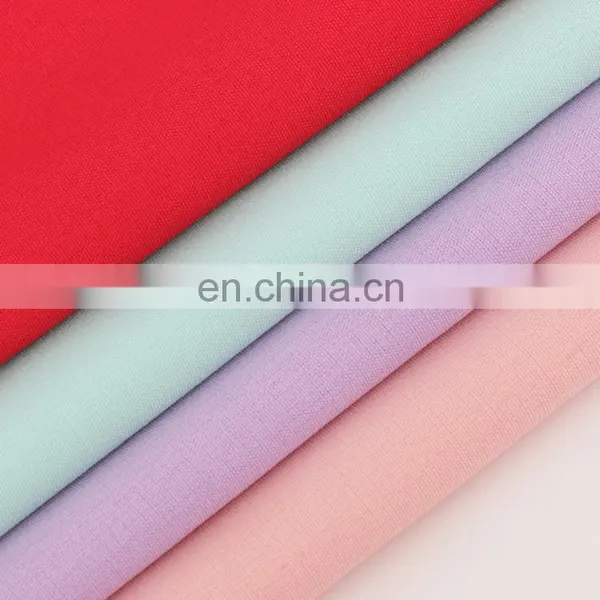 High Quality 100D Polyester 4 Way Stretch Fabric Plain Woven Polyester Spandex Fabric Stretch Fabric for Garment and Dress photo-5