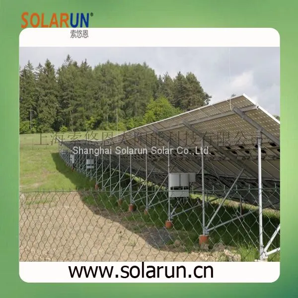 Ground Solar Mounting System (Solarun Solar) photo-3
