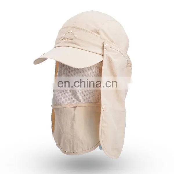 2020 New Design Couples Light String Outdoor UV Protection Sun Hats Bucket Fishing Bucket Hat photo-3