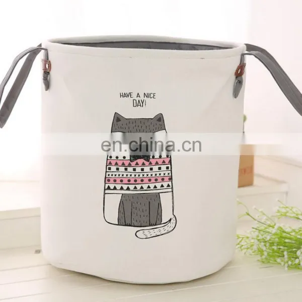Kid's Room Toy Storage Box Foldable Storage Bag Cartoon Laundry Basket Household Storage Bins photo-2