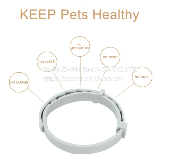 Dog Cat Collar Anti Flea Pet Protection Collar for Dogs/Cats Adjustable Cat Collar Anti-Flea Tick Mosquitoes Pet Supplies Puppy photo-2
