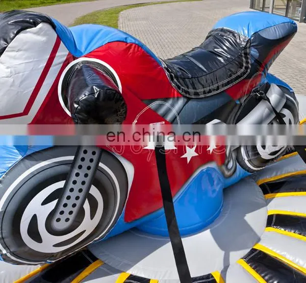Motorcycle Theme Inflatable Interactive Pull Riding Games For Adults photo-4