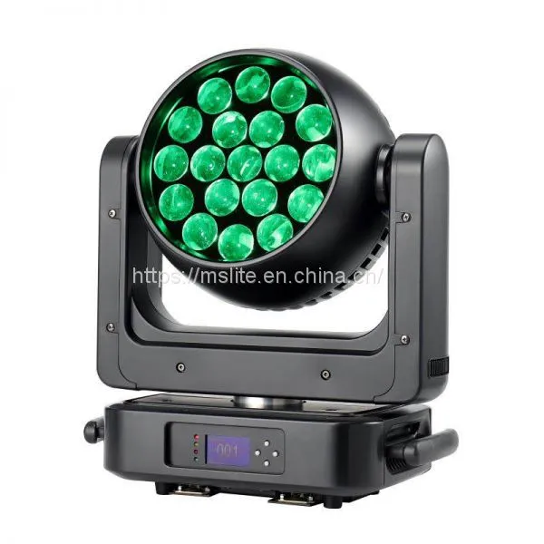 19X25w Rgbw 4in1 Wash Zoom Led Moving Head Light Wedding Party photo-3
