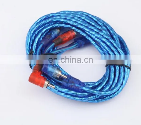 Car Amplifier Wiring Kits 16GA Transparent Speaker Cable for Car Subwoofer photo-4