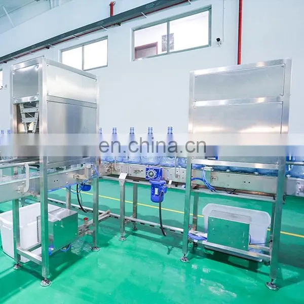 Stainless Steel Automatic Electrical Complete 3in1 5 Gallon 6 Head Plastic Bottled Pure Drinking Mineral Water Filling Machine photo-5