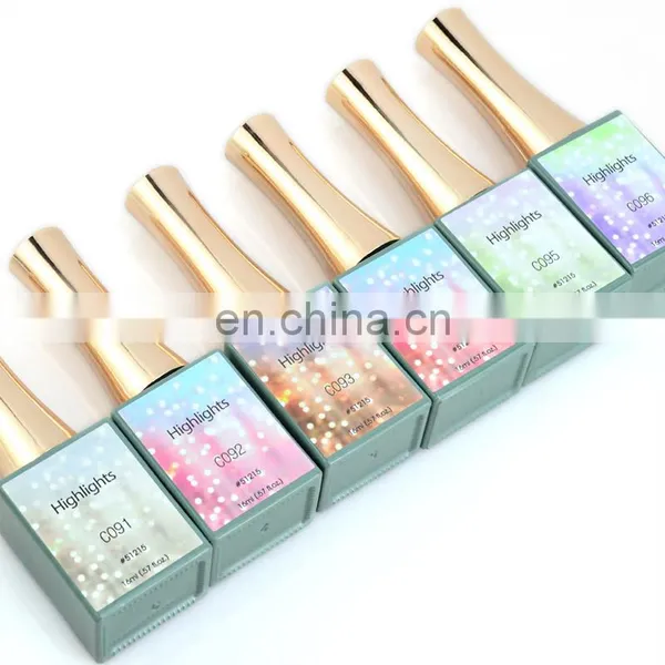 51215 CANNI 16ML Highlights Gel Polish Color Glitter Led uv Laser Semi Permanent Nail Polish Long Lasting Gel Factory Wholesale photo-6