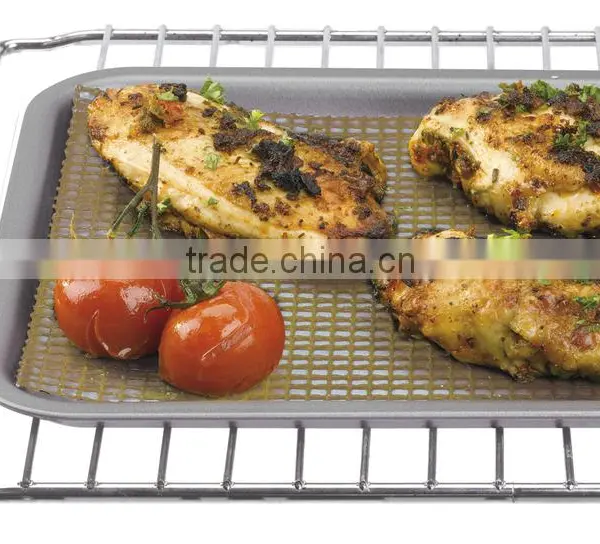 China Manufacturer Magic Non-stick 0.13mm Ptfe Cooking Sheet Oven Liner 30cm*50cm With Competitive Price photo-3
