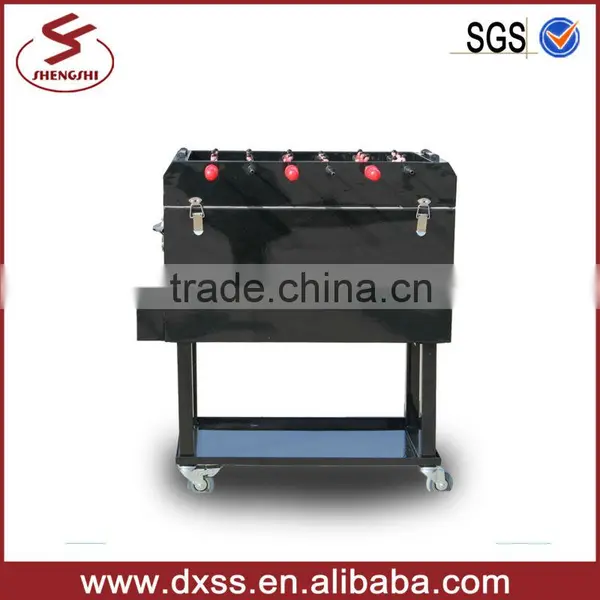 Metal Patio Cooler Cart Football Table Cooler