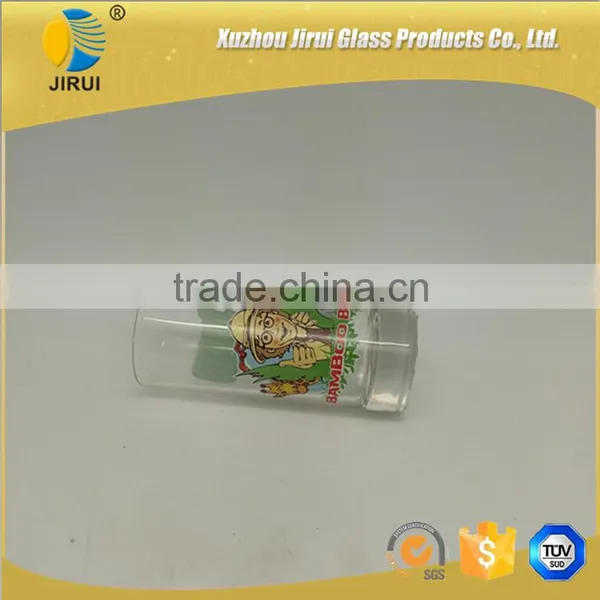 220ml Glass Drinking Cupwith Printing Logo on photo-3