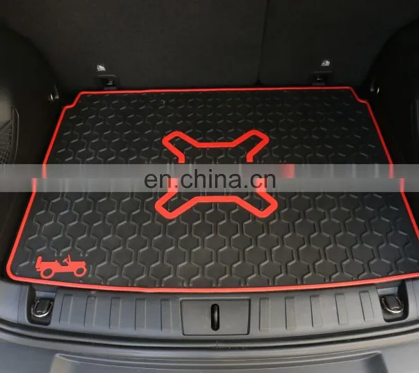 Lantsun ABS R005 for Jeep Renegade Cargo Mat Red and Black photo-5