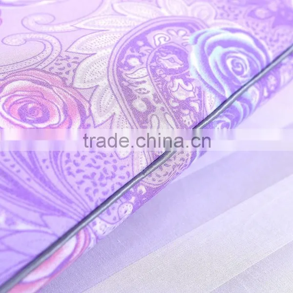 Cheap Price Polyester Microfibre Bright Purple Colored King Size Down Comforters photo-2