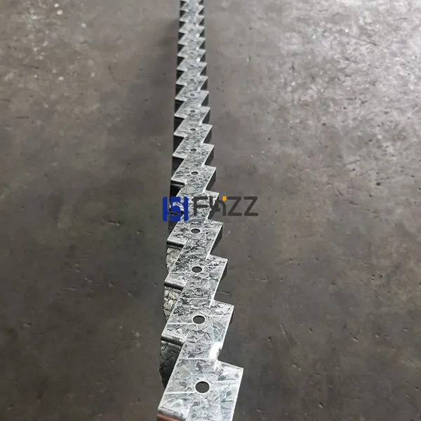 Galvanized Double Claw Small Sized Anti Climb Wall Spikes, Galvanized Razor Fencing Spikes photo-4