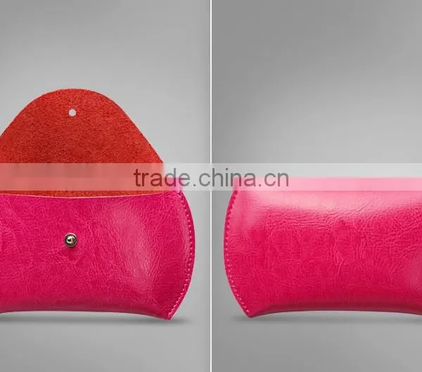 Customized Genuine Leather Computer Mouse Case Mouse Holder Mouse Organizer Bag for Macbook Air/pro photo-2