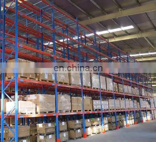 Heavy Duty Warehouse Storage System Steel Euro Pallet Rack