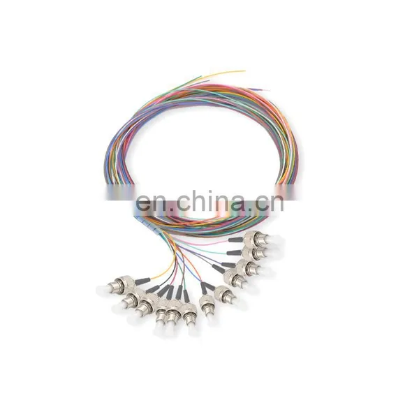 LC/SC/FC/ST 12-color SM MM OM1/OM2/OM3/OM4 Fiber Pigtails photo-4