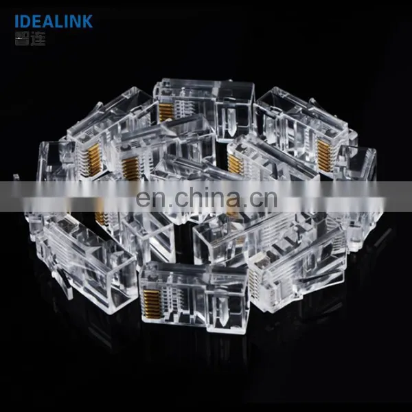 2019 High Quality Network Cable CAT5E UTP Male Connector Standard Rj45 Modular Plug photo-3
