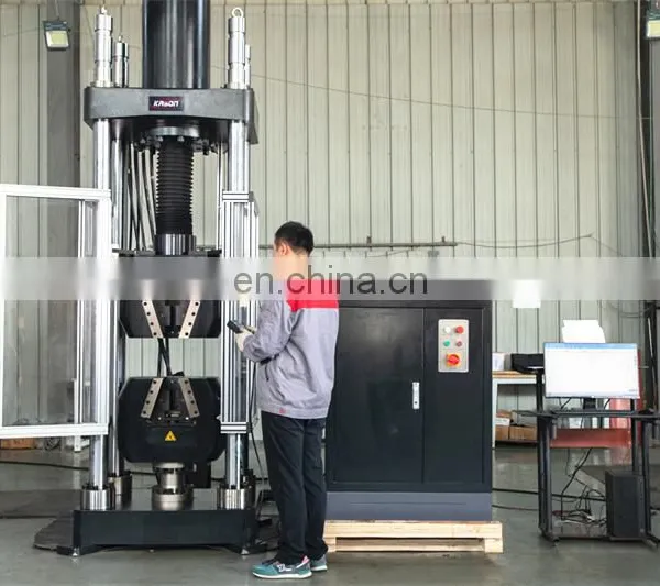 WAW--1000Q 1000kn Single Pull Tensile Test Machine With Hydraulic Automatic Wedge Grip photo-3