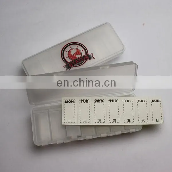 Wholesale Custom Cheap Medication Plastic Pill Case Weekly Medicine Boxes photo-3
