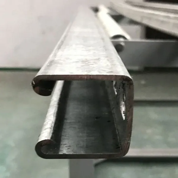 Photovoltaic Support Stand Solar Bracket Strut Channel Roll Forming Making Machine photo-5