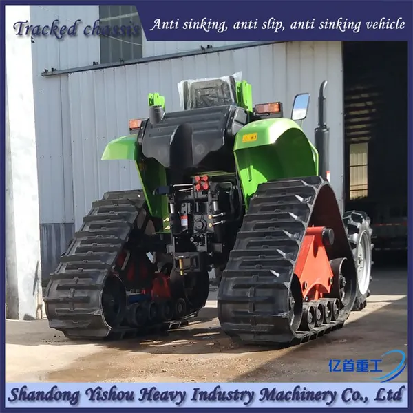 Triangle Track Assembly Tractor Modification Customized Paddy Field Passing Strength photo-5