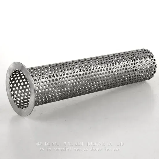 Stainless Strainer Tube Filter Stainless Steel Tube Filter Stainless Tube Strainer Stainless Steel Perforated Metal Tube Bucket Basket Filter Strainer photo-4