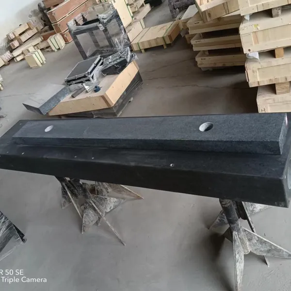 Marble Straightedge Granite Ruler Parallel Flat Ruler Strip Ruler 00 Grade Marble Test Flat Ruler photo-2