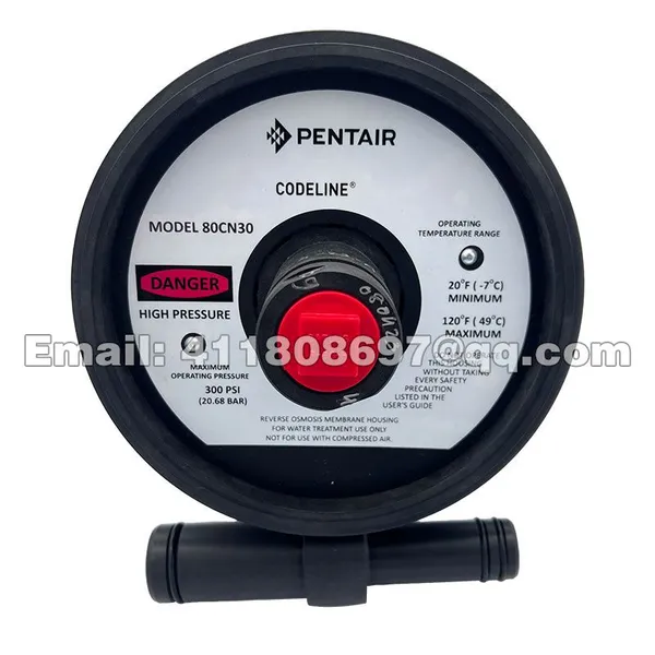 Codeline Reverse Osmosis Model 80CN30 Membrane Housing End Cap Complete End Plate Assembly Seal Ring Accessory photo-4