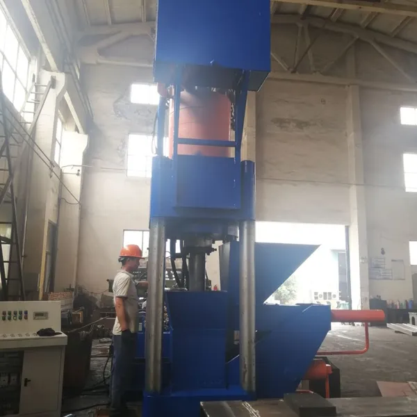 630ton Hydraulic Briquetting Press Machine for Metal Chips photo-1
