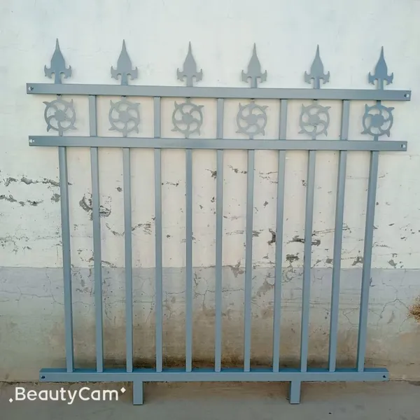 Heavy-Duty Villa Fence: 10 Gauge Steel Construction With Powder Coating for Durability