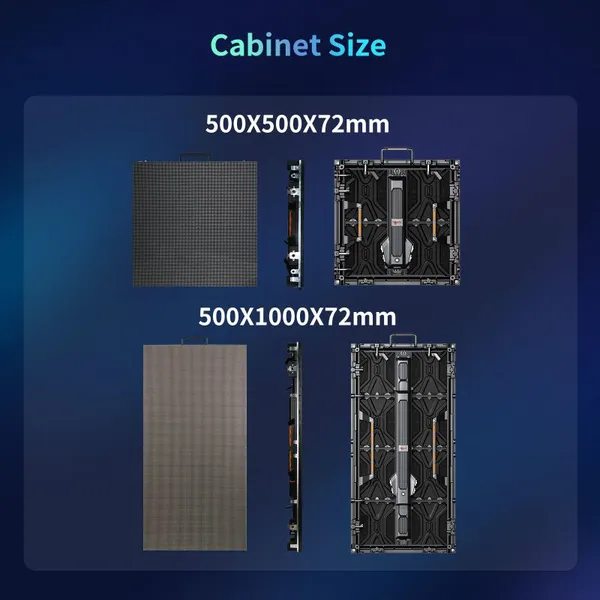 P1.56P1.95P2.6P2.97P3.91Indoor/Outdoor Giant LED Rental Video Wall Wedding Backdrop & Stage Display Screen High Quality LED Wall photo-2